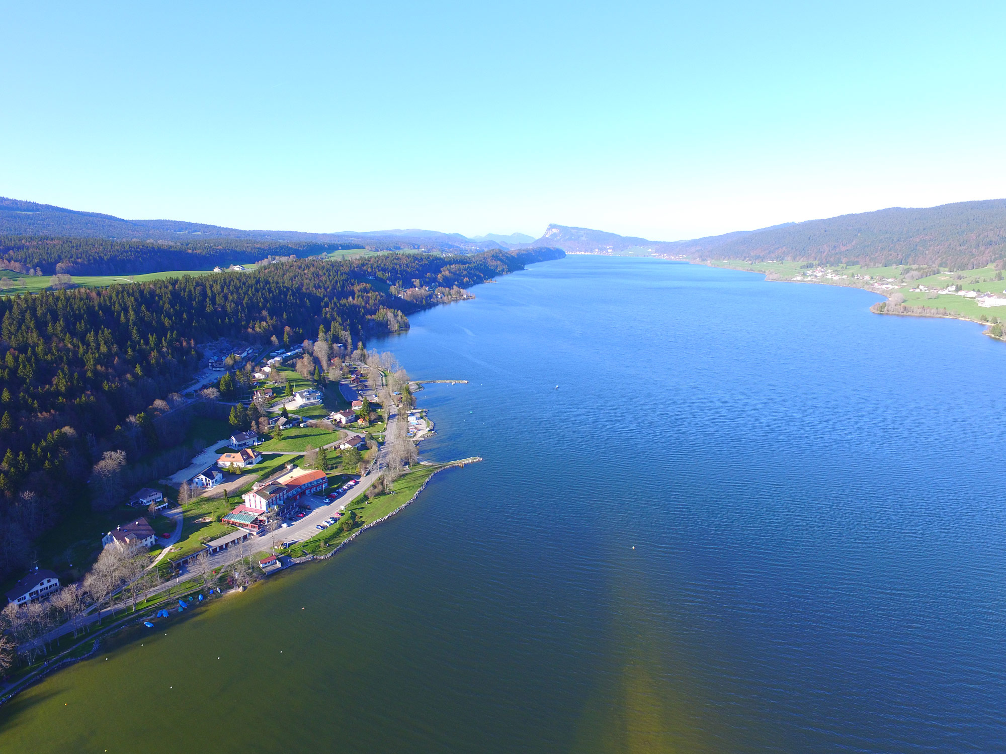 Lac de Joux, Le Pont